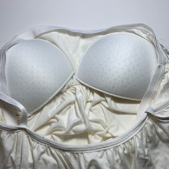 Elegant White Spaghetti Strap Top 2XL - Picture 5 of 7